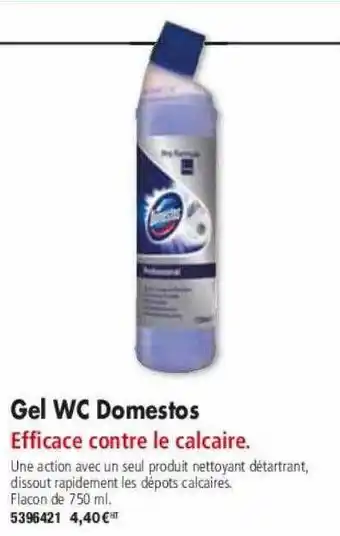 Plein ciel Gel wc domestos offre
