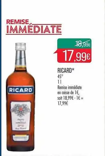 Match Ricard offre