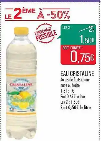 Eau cristaline