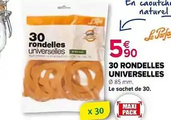 Kiriel 30 rondelles universelles le parfait offre
