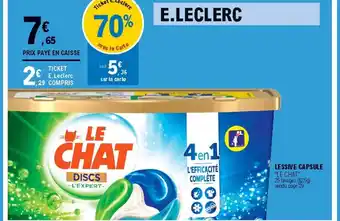 E.Leclerc Lessive Capsule offre