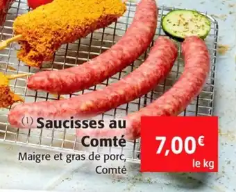 Colruyt Saucisses au Comté offre
