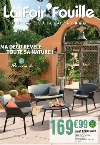 La Foir'Fouille Salon 4 pièces Luxor offre