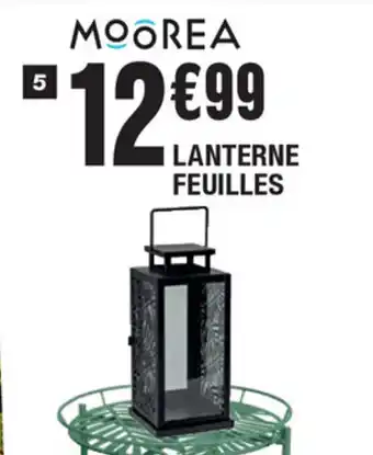 La Foir'Fouille Lanterne feuilles offre