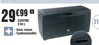 La Foir'Fouille Coffre 310 L offre