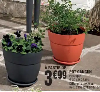 La Foir'Fouille Pot Cancun offre
