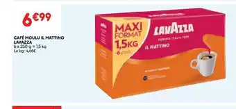 Leader Price Lavazza Café Moulu Il Mattino offre