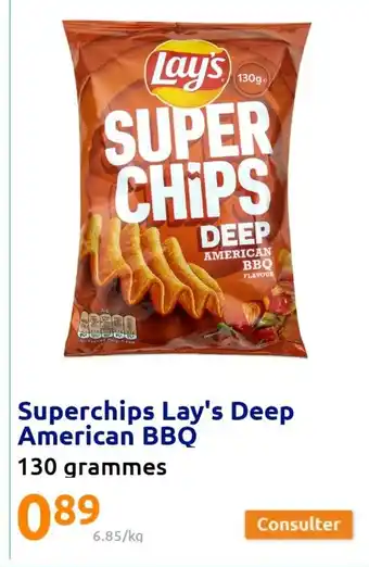 Action Superchips Lay's Deep American BBQ offre