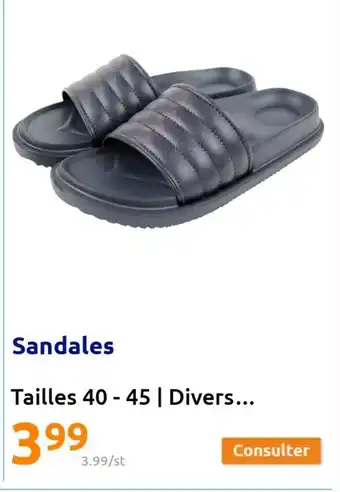 Action Sandales offre
