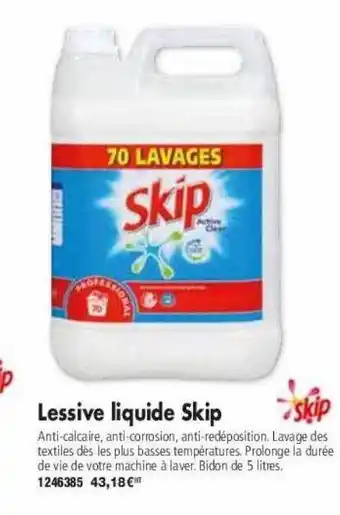 Lessive liquide skip