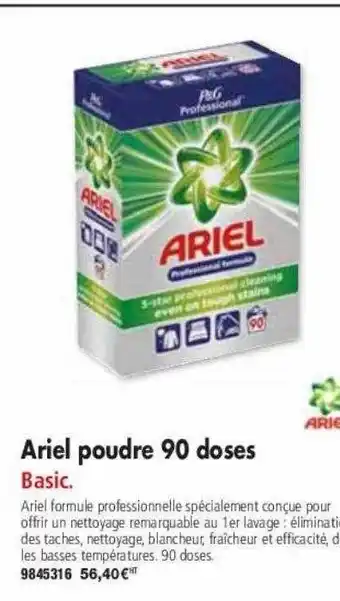Plein ciel Ariel poudre 90 doses offre