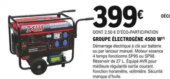 Groupe électrogÚne 4500w zeus