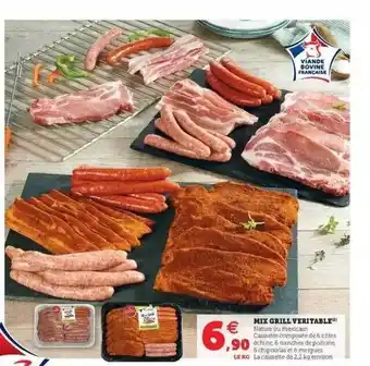 Hyper U Mix grill veritable offre
