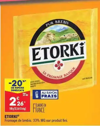 ALDI Etorki offre