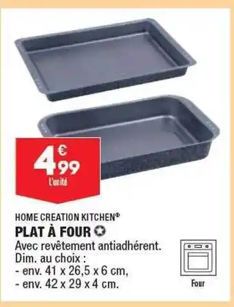 ALDI Home creation kitchen plat à four offre