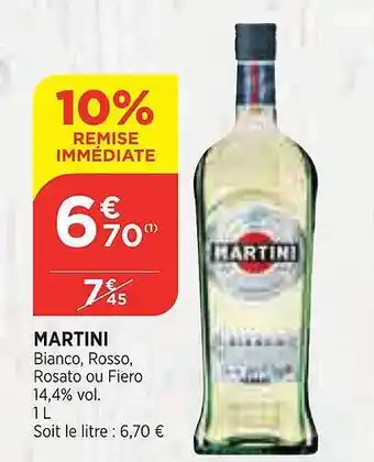 Bi1 Martini offre