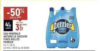 Casino Shop Eau minérale naturelle gazeuse fines bulles perrier offre