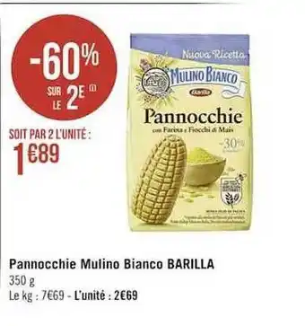 Casino Supermarchés Pannocchie mulino bianco barilla offre