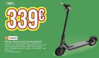 Géant Casino Trottinette électrique adulte connectée essential fr xiaomi offre