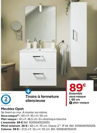 Castorama Meubles opah offre