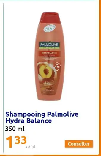 Action Shampooing Palmolive Hydra Balance 350 ML offre