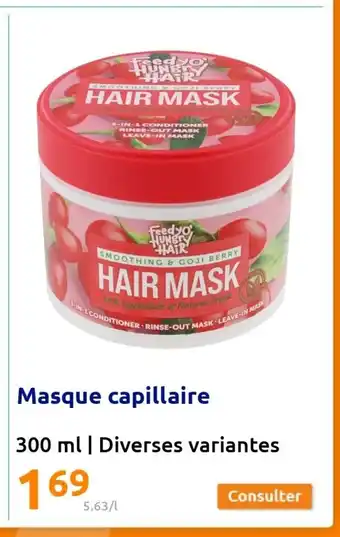 Action Masque capillaire offre