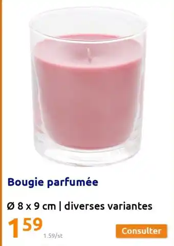 Action Bougie Parfumée offre