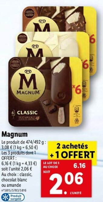 Lidl Magnum offre
