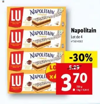Lidl Napolitain offre