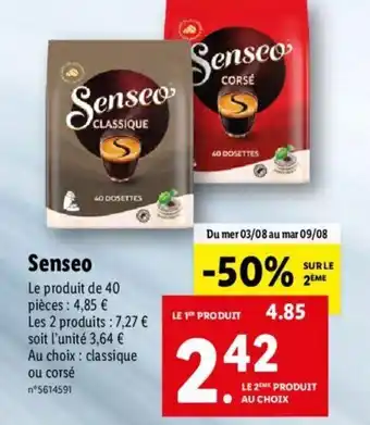Lidl Senseo offre