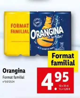 Lidl Orangina offre