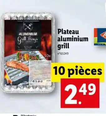 Lidl Plateau aluminium grill offre
