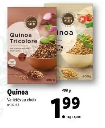 Lidl Quinoa offre