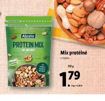 Lidl Mix protéiné offre