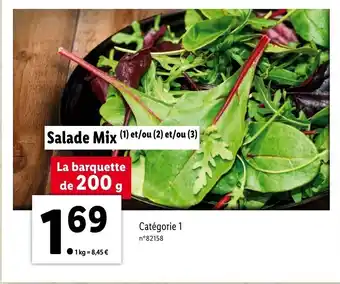 Lidl Salade Mix offre