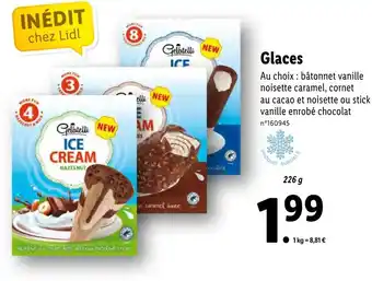 Lidl Glaces offre