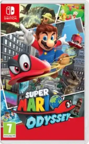 Boulanger Jeu switch nintendo super mario odyssey offre