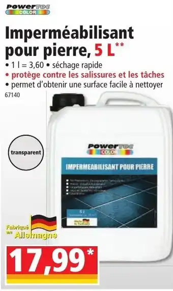 Norma Imperméabilisant pour pierre offre
