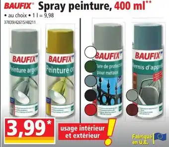 Norma BAUFIX spray peinture, 400 ml offre