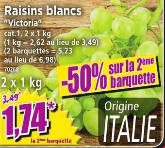 Norma Raisins blancs offre