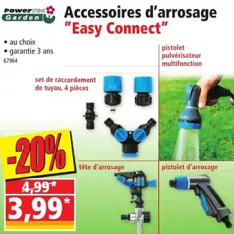 Norma Accessoires d'arrosage "easy connect" offre