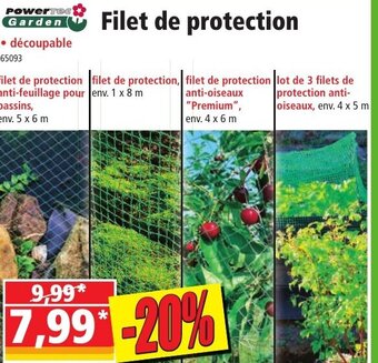 Norma FIlet de protection offre