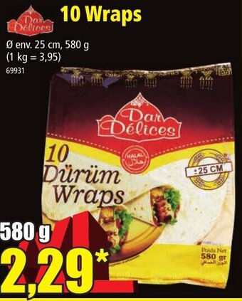 Norma 10 wraps offre