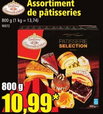 Norma Assortiment de pâtisseries offre