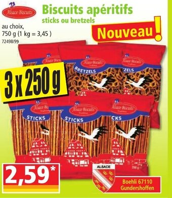 Norma Biscuits apéritifs offre