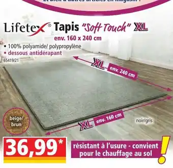 Norma LIFETEX tapis offre