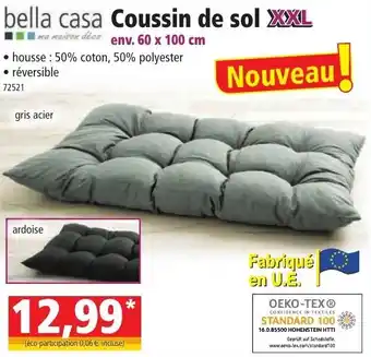 Norma Coussin de sol offre