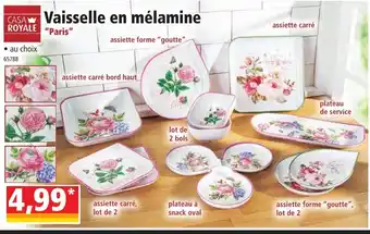 Vaisselle en mélamine