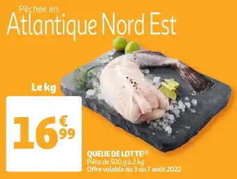 Auchan Queue de lotte offre