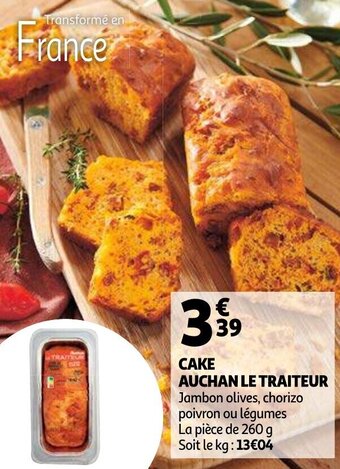 Auchan Cake auchan le traiteur offre